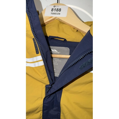 8188 - KIDS NEW TRESPASS COAT/ AGE 5-6