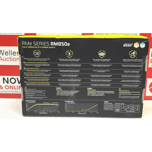 8218 - CORSAIR FULLY MODULAR ATX POWER SUPPLY RM850E BNIB