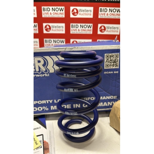 8220 - H&R DAS FAHRWERK SPORTS SUSPENSION SPRINGS IN BLUE KBA91183 29001VA F (4 SPRINGS)