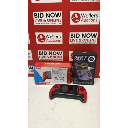 8226 - 3X HANDHELD GAME CONSOLES