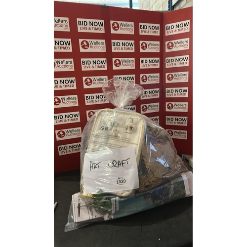 1020 - BAG OF ART & CRAFT