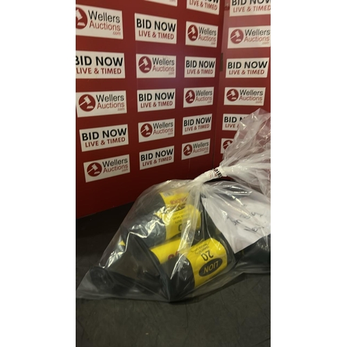 1046 - BAG OF BINLINERS X 10 PACKS