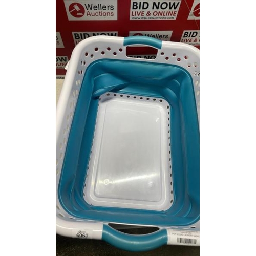 6061 - POP & LOAD LAUNDRY BASKET / PLEASE NOTE: ANY PURCHASES LEFT AFTER 5 WORKING DAYS MAY BE RE-SOLD TO C... 