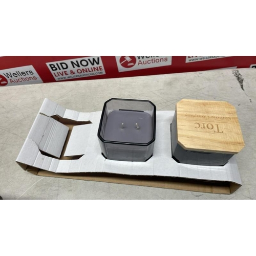 6090 - TORC FRAGRANCED CANDLE, 3 PACK / PLEASE NOTE: ANY PURCHASES LEFT AFTER 5 WORKING DAYS MAY BE RE-SOLD... 