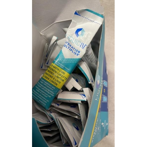 6091 - LIQUID I.V.� HYDRATION MULTIPLIER� ELECTROLYTE POWDER MIX LEMON LIME / PLEASE NOTE: ANY PURCHASES LE... 