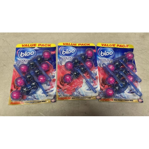6093 - BLOO COLOUR ACTIVE TOILET RIM BLOCKS / PLEASE NOTE: ANY PURCHASES LEFT AFTER 5 WORKING DAYS MAY BE R... 