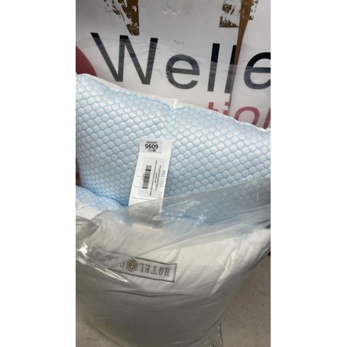 6095 - HOTEL GRAND ALL SEASONS REVERSIBLE ROLLED PILLOW / PLEASE NOTE: ANY PURCHASES LEFT AFTER 5 WORKING D... 