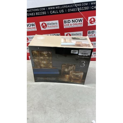 6100 - LED GLASS SPHERES & CUBES / PLEASE NOTE: ANY PURCHASES LEFT AFTER 5 WORKING DAYS MAY BE RE-SOLD TO C... 