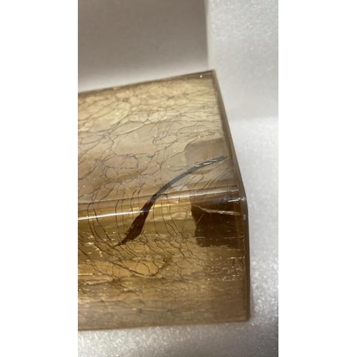 6100 - LED GLASS SPHERES & CUBES / PLEASE NOTE: ANY PURCHASES LEFT AFTER 5 WORKING DAYS MAY BE RE-SOLD TO C... 