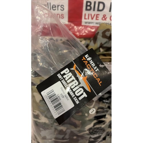 3313 - GENTS NEW KOMAT TACTICAL PATRIOT SOFT SHELL SHARK SKIN JACKET, L