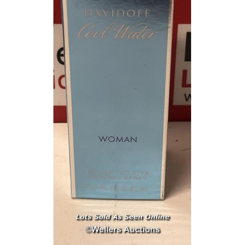 8384 - DAVIDOFF COOL WATER WOMEN EAU DE TOILETTE 50 ML