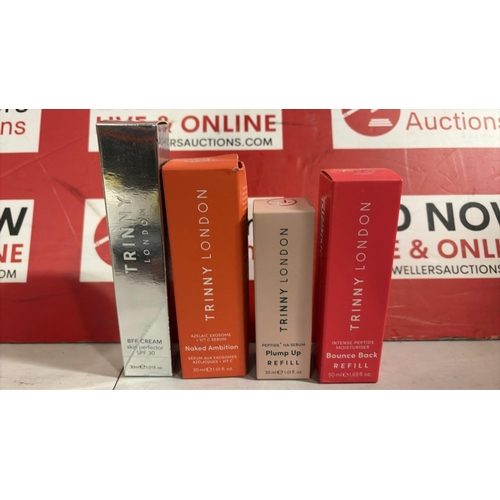 8061 - X4 NEW TRINNY LONDON COSMETICS INC. BOUNCE BACK REFILL, PLUMP UP REFILL, NAKED AMBITION, BFF CREAM