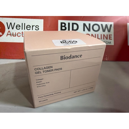 8069 - NEW BIODANCE COLLAGEN GEL TONER PADS, 60 PADS 140G