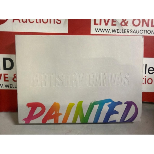 8071 - NEW PAINTED ARTISTRY CANVAS EYE PALETTE, 39G