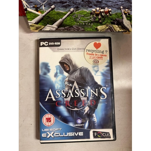 8073 - X2 PC GAMES INC. TOTAL ANIHALATION AND ASSASSINS CREED