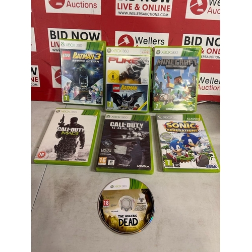 8078 - X7 XBOX 360 GAMES INC. CALL OF DUTY MODEN WARFARE 3