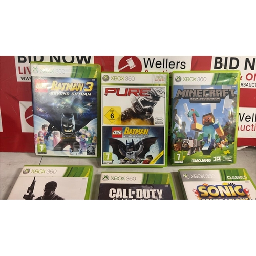 8078 - X7 XBOX 360 GAMES INC. CALL OF DUTY MODEN WARFARE 3