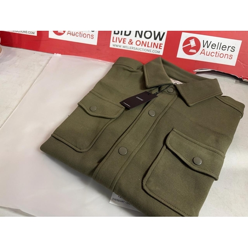 8091 - GENTS NEW LEGEND KHAKI OVERSHIRT, M