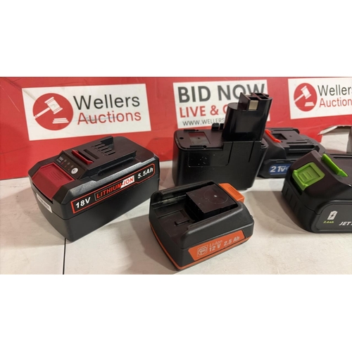 8110 - X6 MIXED POWER TOOL BATTERIES