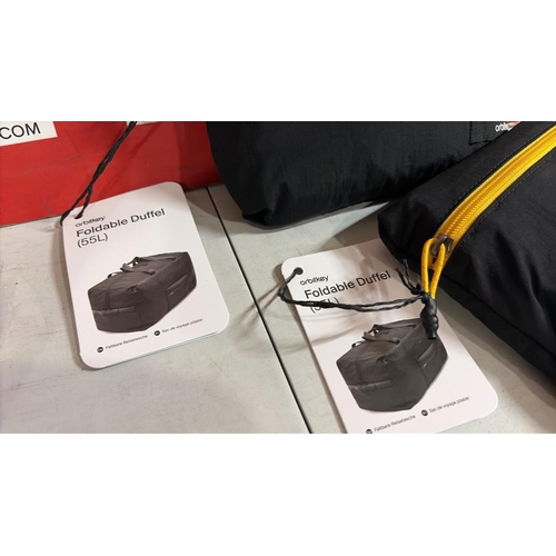 8114 - X2 NEW ORBITKEY 55L FOLDABLE DUFFEL