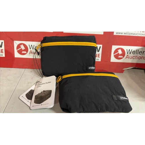 8115 - X2 NEW ORBITKEY 55L FOLDABLE DUFFEL