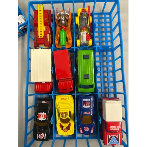 126 - A collection of mainly vintage 1970's & 80's Matchbox, Corgi and Hot Wheels diecast vehicles includi... 