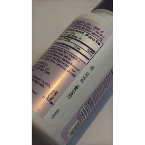102 - NATROL MELATONIN 10MG / 75 TABLETS / EXP 07-2026