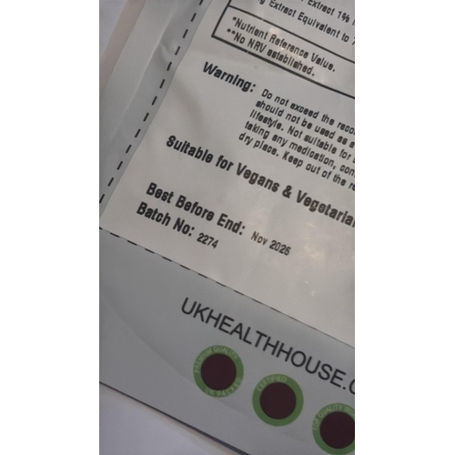 109 - UK HEALTH HOUSE SEA KELP 650MG - IODINE 150MCG / 180 TABLETS / BBE 11-2026