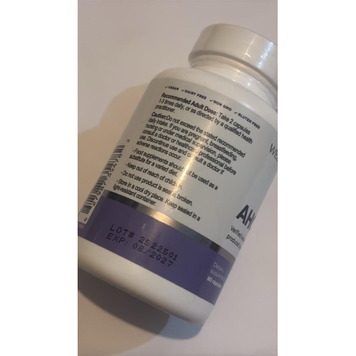62 - WELLEX AHCC / 60 CAPSULES / EXP 08-2027