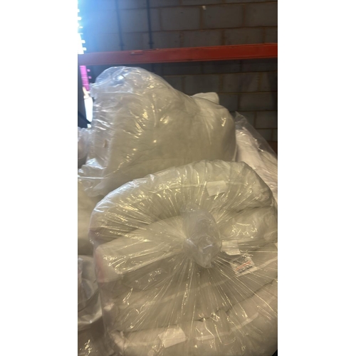 90 - PALLET OF BEDDING AND PILLOWS