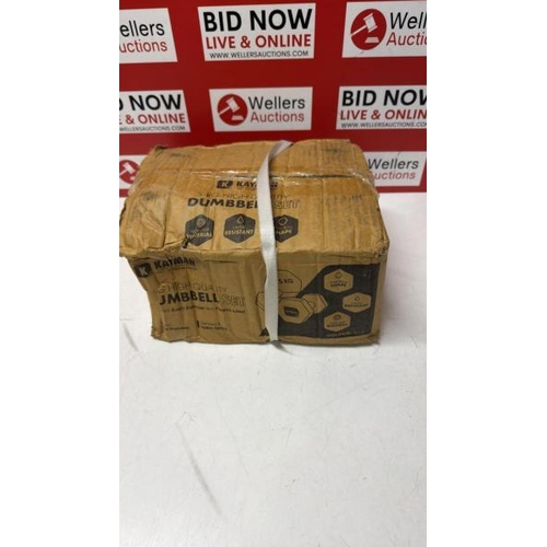 3007 - KAYMAN PAIR OF 5KG DUMBBELLS