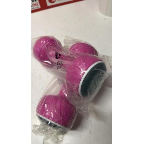 3015 - PAIR OF 1.5KG BODY SCULPTURE DUMBBELLS