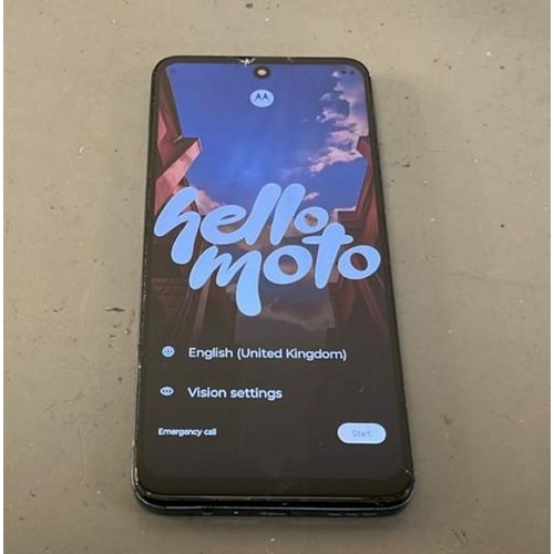 9625 - MOTOROLA G54 5G/ XT2343-2/ BLUE/ GOOGLE LOCKED/ IMEI: 355295286955916 - SCREEN DAMAGED