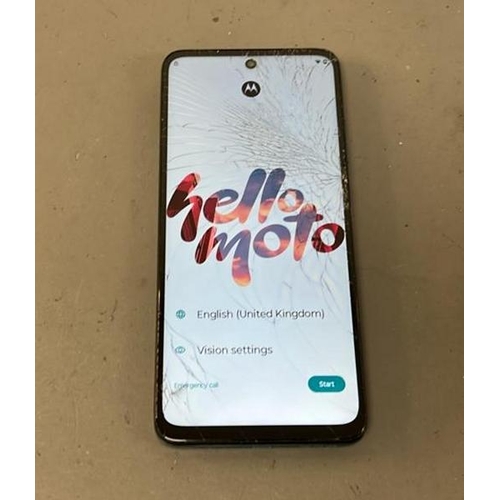 9630 - MOTOROLA MOTO G05/ XT2523-3/ GREEN/ GOOGLE LOCKED/ IMEI: 354125564864517 - SCREEN DAMAGED