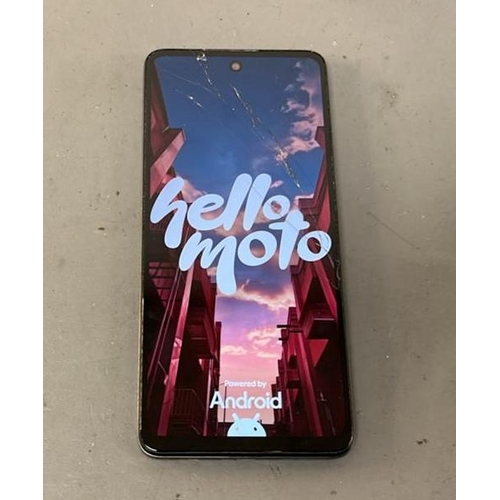 9633 - MOTOROLA MOTO E14/ XT2421-13/ BLACK/ GOOGLE LOCKED/ IMEI: 351114704955131- SCREEN DAMAGED
