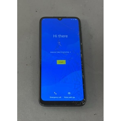 9642 - BLACKVIEW A55/ A55/ BLACK/ GOOGLE LOCKED/ IMEI: 352243581362043 - SCREEN DAMAGED