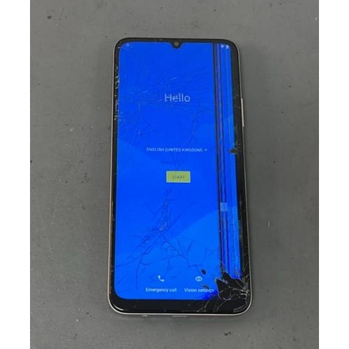 9651 - PHONE WIKO T3/ W-V770/ GOLD/ GOOGLE LOCKED/ IMEI: 356599515529155 - SCREEN & DISPLAY DAMAGED