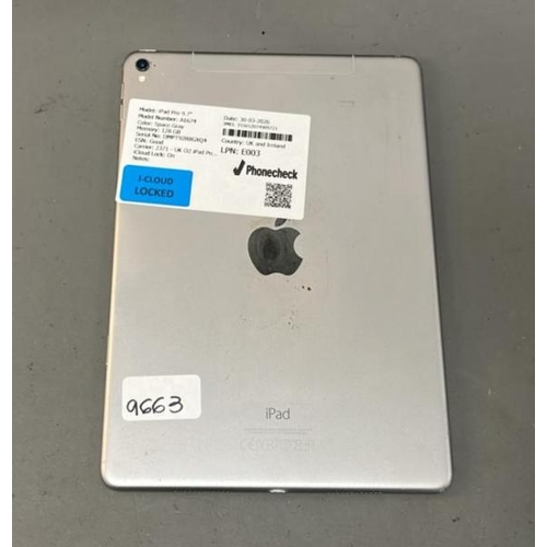 9663 - APPLE IPAD PRO 9.7