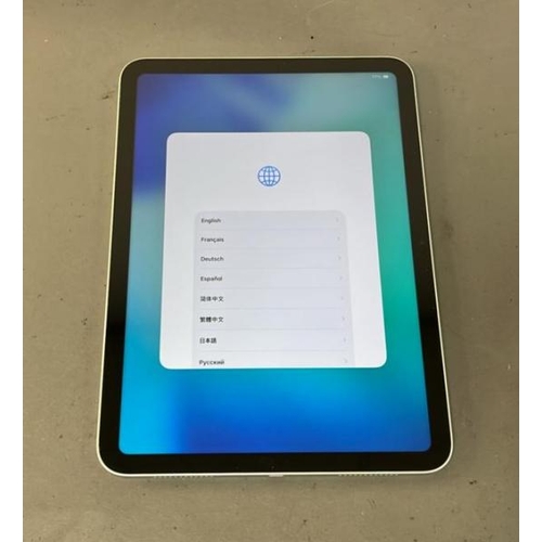 9664 - APPLE IPAD (A16)/ A3354/ SILVER/ 128GB/ I-CLOUD LOCKED/ IMEI: L4G9W77P77