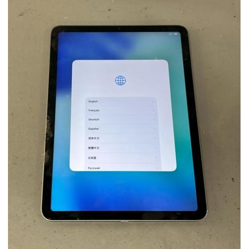 9667 - APPLE AIR (M1, 5TH GEN)/ A2588/ SPACE GRAY/ 64GB/ I-CLOUD LOCKED/ IMEI: M6TF4VC2DK - SCREEN SLIGHT D... 