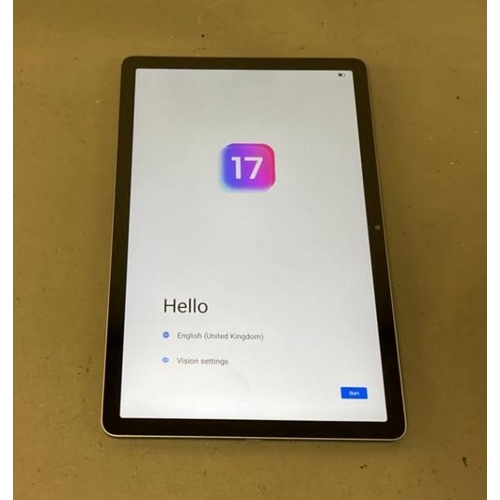9672 - LENOVO TABLET/ TB311FU/ GRAY/ 128GB/ GOOGLE LOCKED/ IMEI: HA259RV7