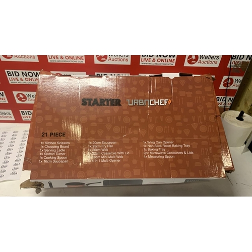 1005 - URBN CHEF 21 PIECE KITCHEN STARTER SET