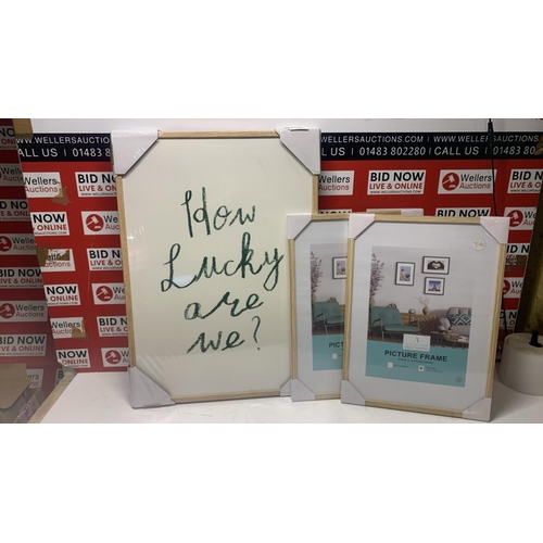 1010 - 3X PICTURE FRAMES