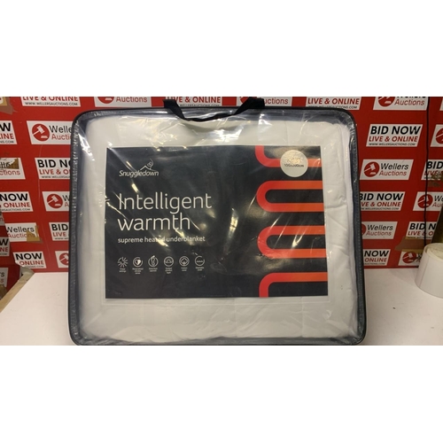 1011 - SNUGGLEDOWN INTELLIGENT WARMTH SUPREME HEATED UNDERBLANKET KING SIZE