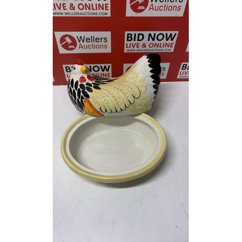 1012 - MASON CASH HEN NEST EGG HOLDER MOTHER HEN