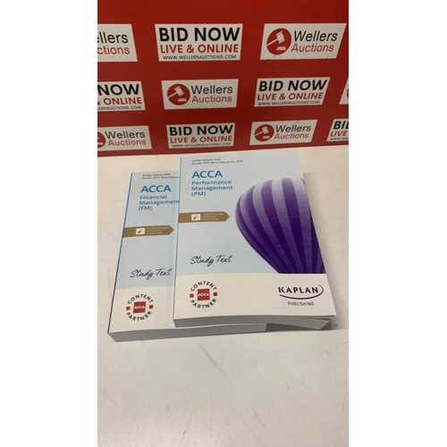 1016 - KAPLAN ACCA PERFORMANCE MANAGEMENT & FINANCIAL MANAGMENT STUDY TEXTS