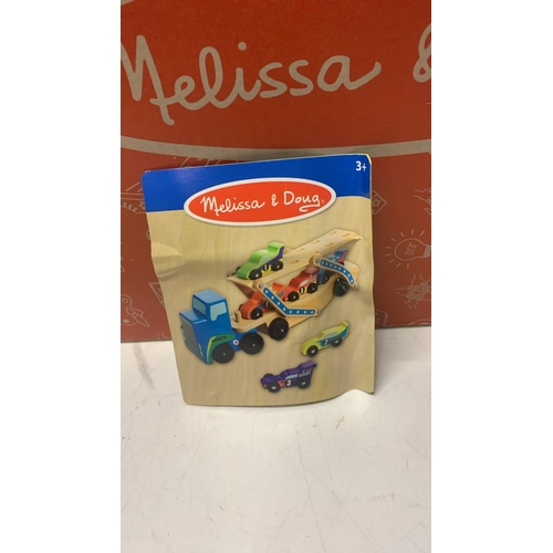 1017 - MELISSA & DOUG TOY TRUCK & CARS