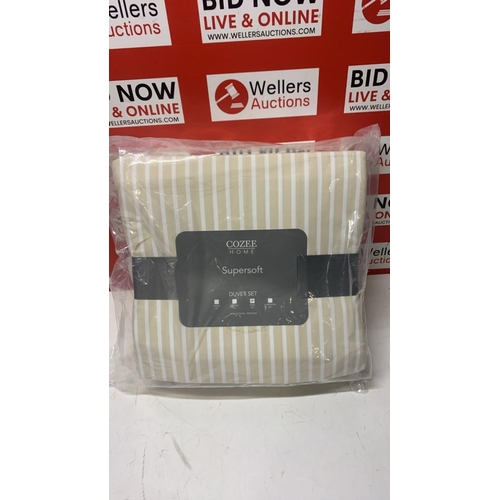 1032 - COZEE HOME SUPERSOFT DUVET SET KING SIZE