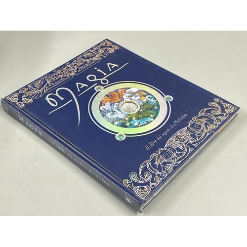 182 - Wizardology: The Book of the Secrets of Merlin, Italian edition, new and sealed, hardback / AN11