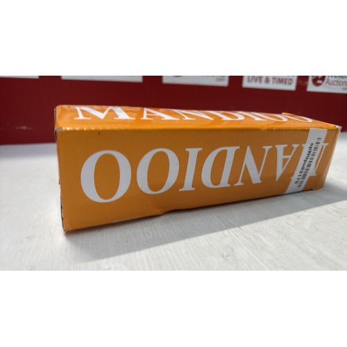 9085 - MANDIOO COTTON KNITTED DECORATIVE RECTANGLE WHITE CUSHION COVERS 30CM X 50CM 12X20 INCH SOFT COZY OU... 